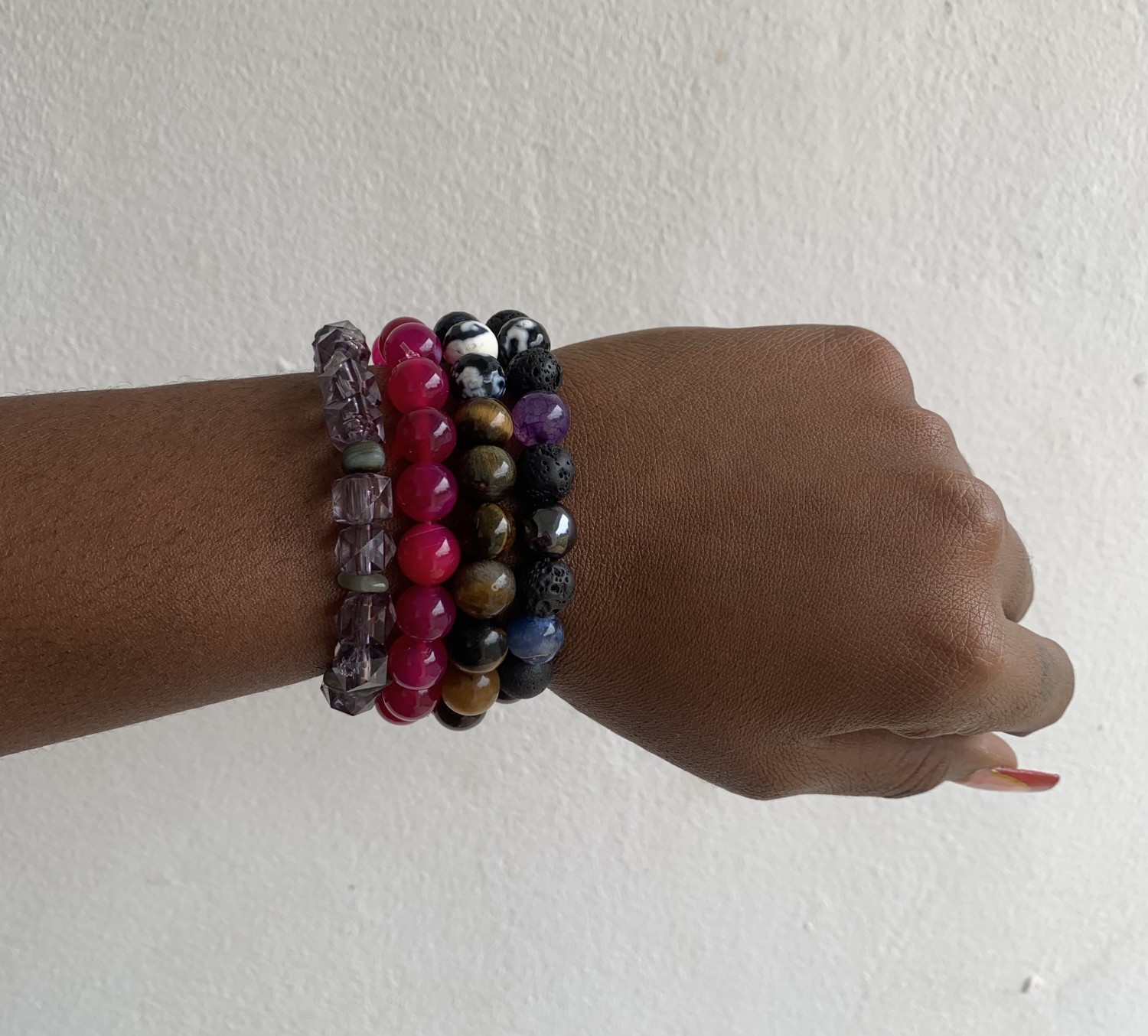 Gemstone bracelets (1 each)